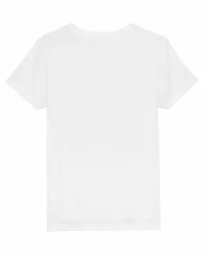 Kinder T-Shirt Mini Creator White – Bild 2