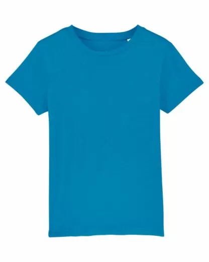 Kinder T-Shirt Bio Fair Mini Creator Azurblau