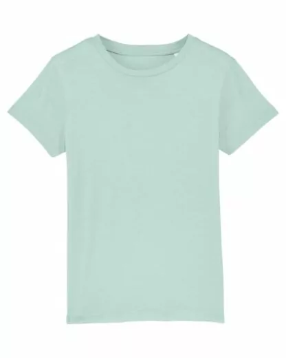 Kinder T-Shirt Bio Fair Mini Creator Caribbean Blue