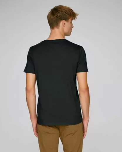 Herren T-Shirt Leads Black – Bild 8