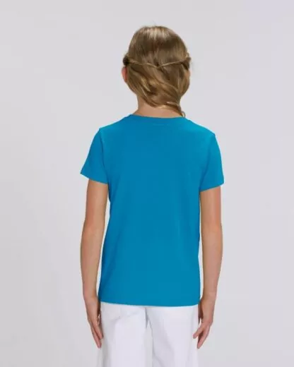 Kinder T-Shirt Bio Fair Mini Creator Azurblau