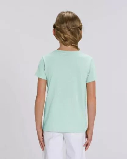 Kinder T-Shirt Bio Fair Mini Creator Caribbean Blue