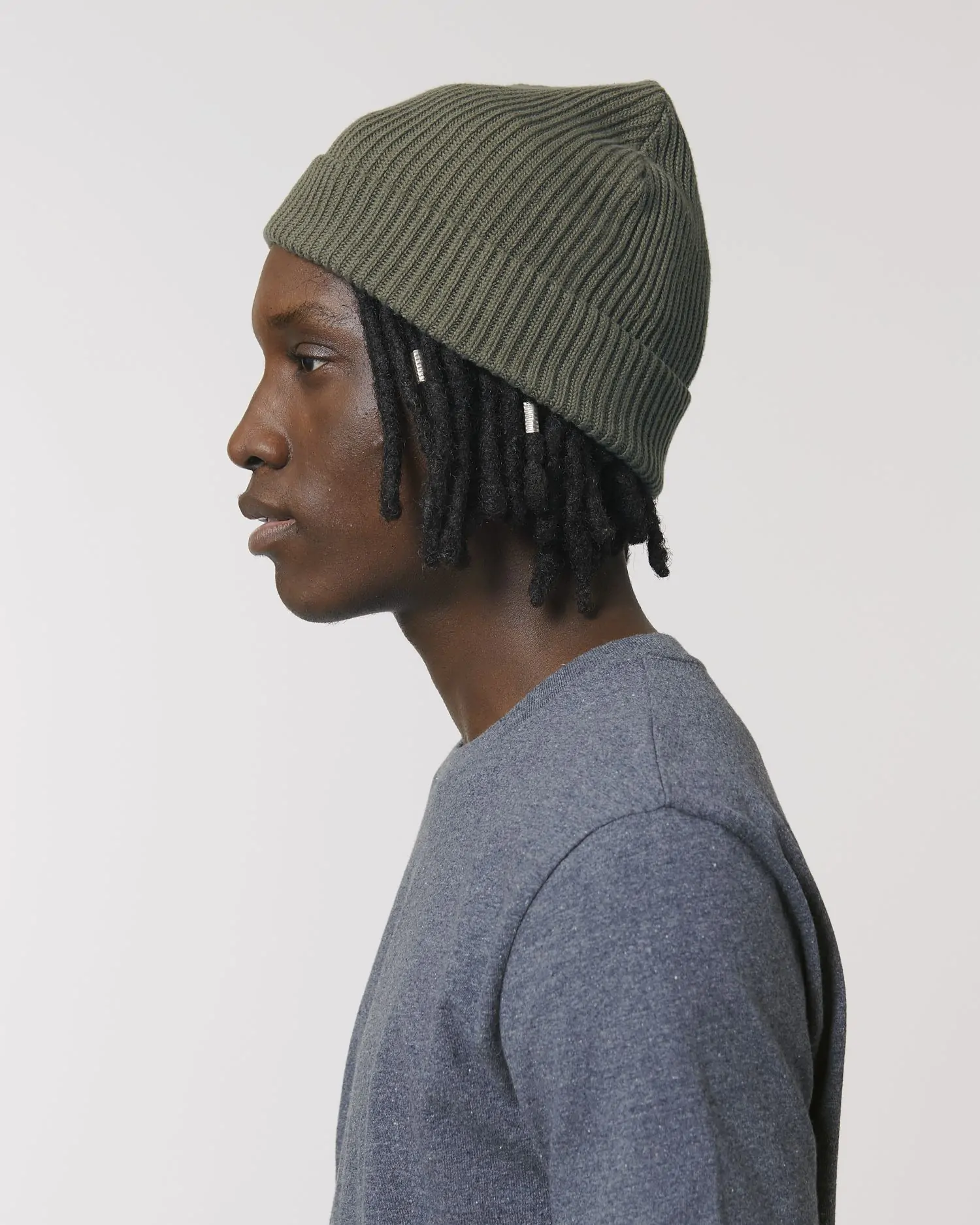 Fisherman Beanie Khaki – Bild 5
