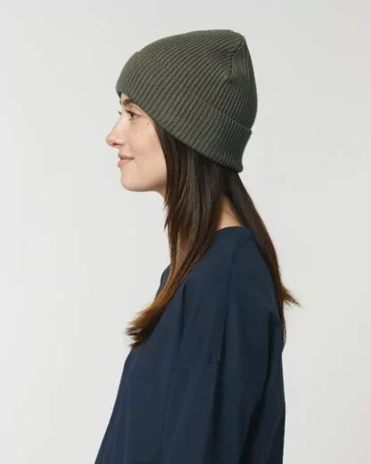 Fisherman Beanie Khaki – Bild 4