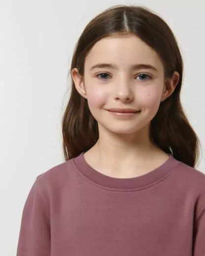 Kinder Sweatshirt Mini Changer Hibiscus Rose – Bild 5