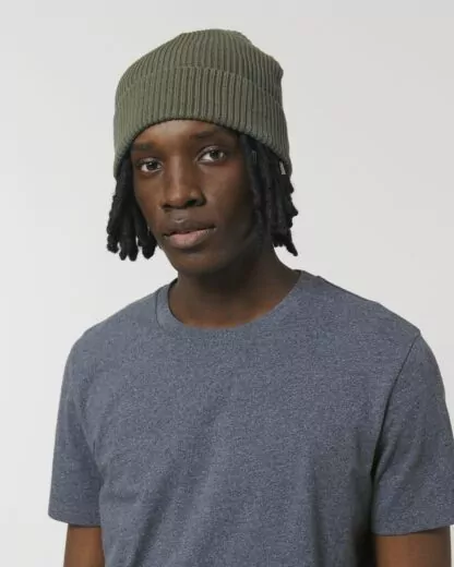 Fisherman Beanie Khaki – Bild 3