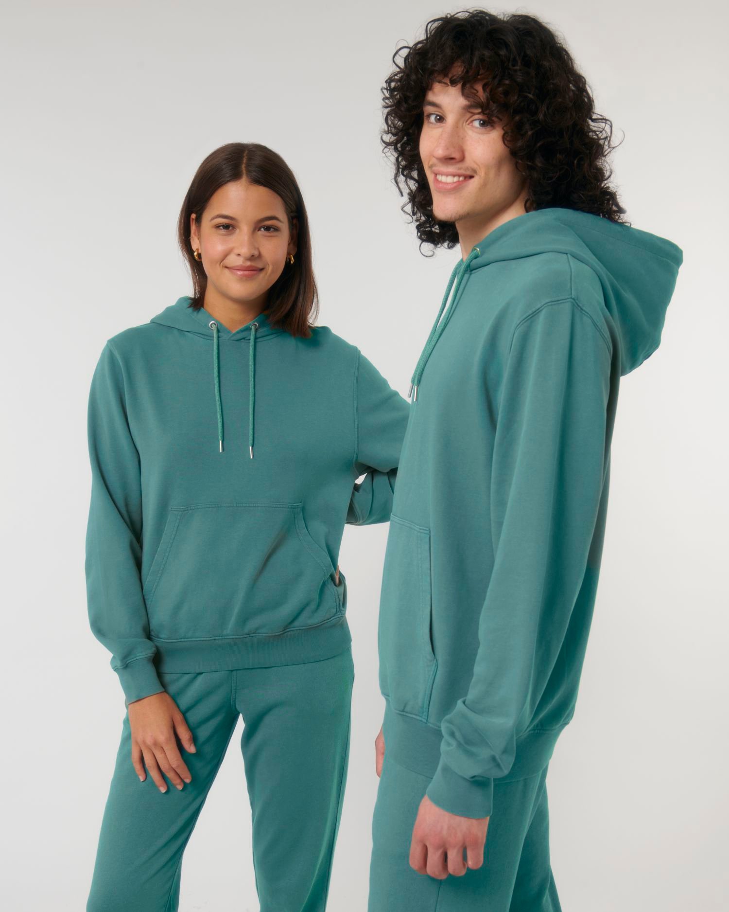 Archer Vintage Hoodie-Pullover G. Dyed Hydro