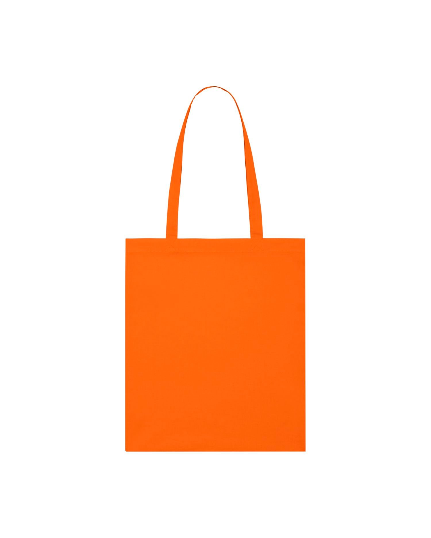 Light Tote Bag Tasche Bright Orange – Bild 4