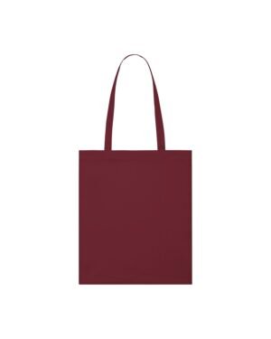 Light Tote Bag Tasche Burgundy – Bild 2