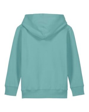 Mini Cruiser 2.0 Hoodie-Pullover Teal Monstera – Bild 4