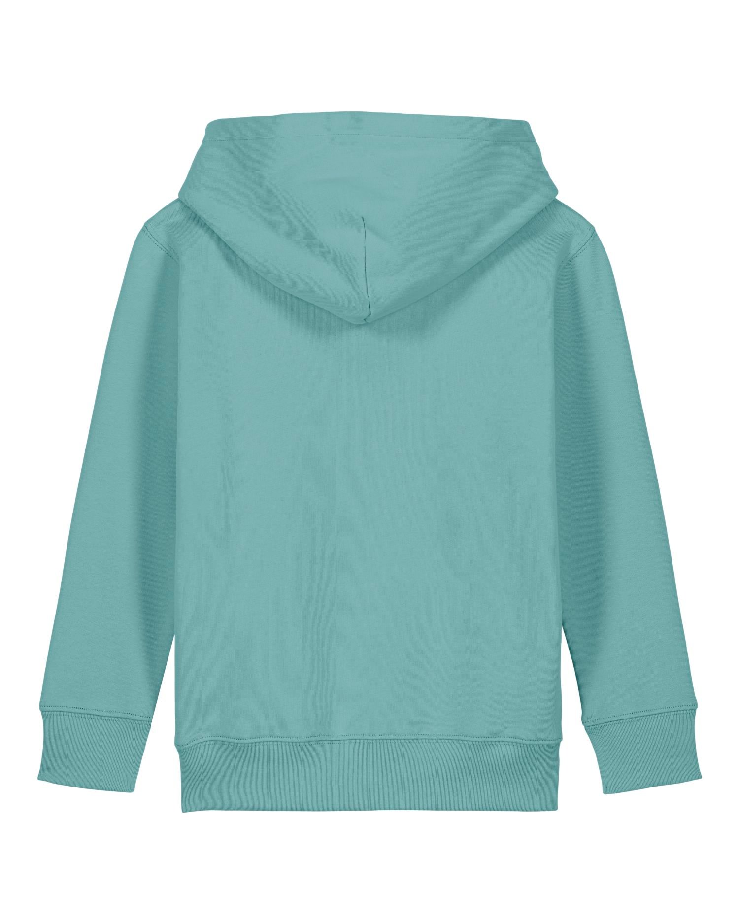 Mini Cruiser 2.0 Hoodie-Pullover Teal Monstera – Bild 4