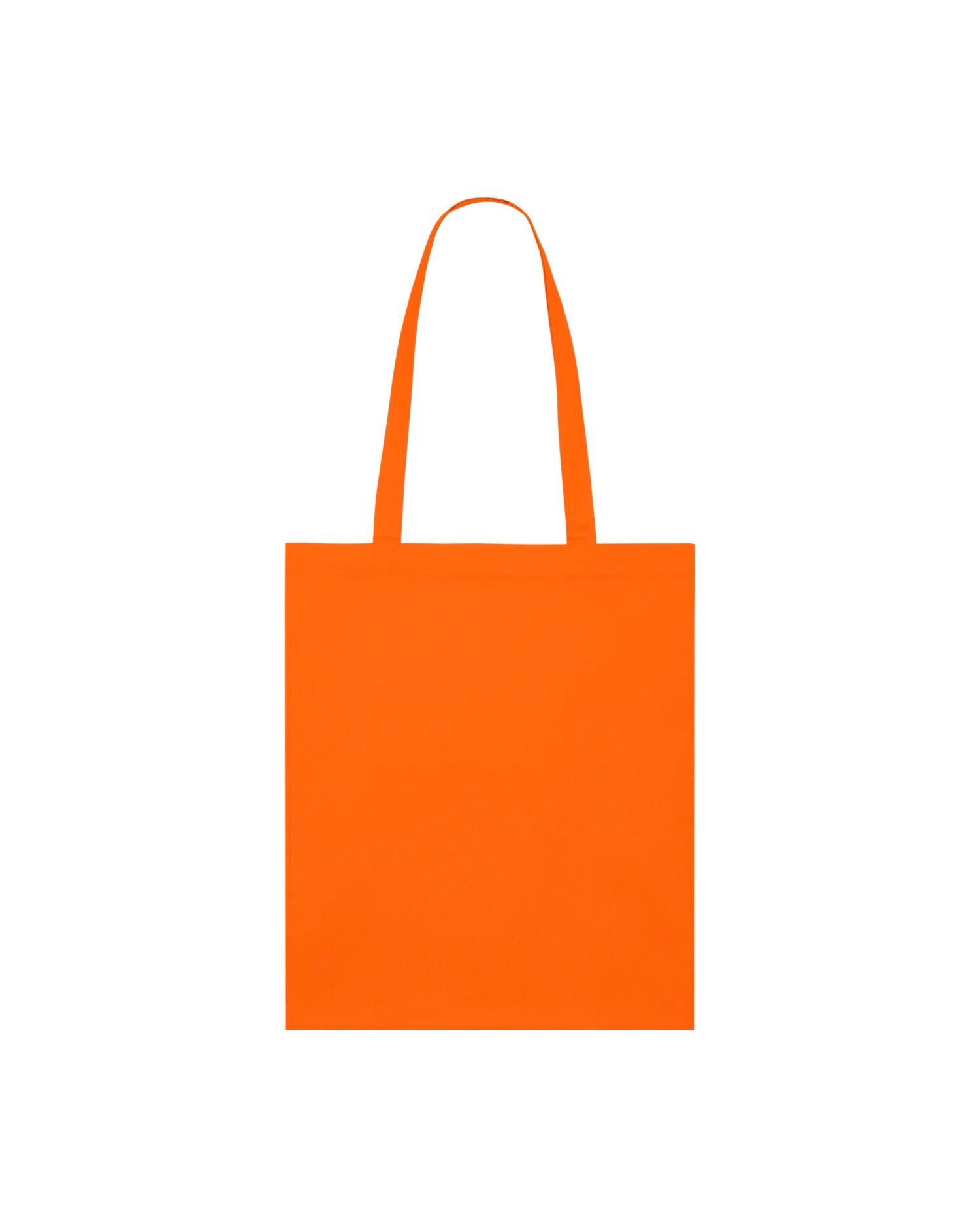 Light Tote Bag Tasche Bright Orange – Bild 3
