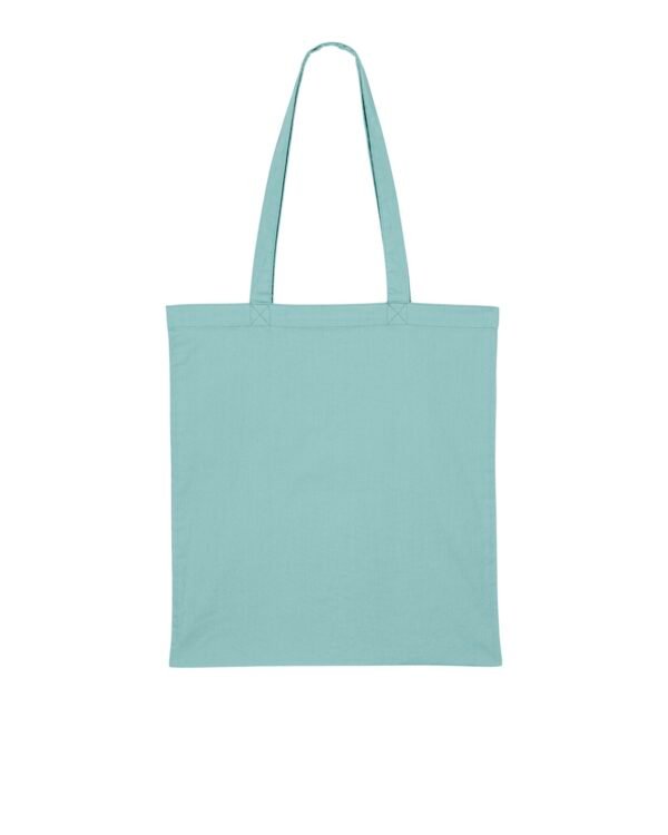 Light Tote Bag Tasche Teal Monstera