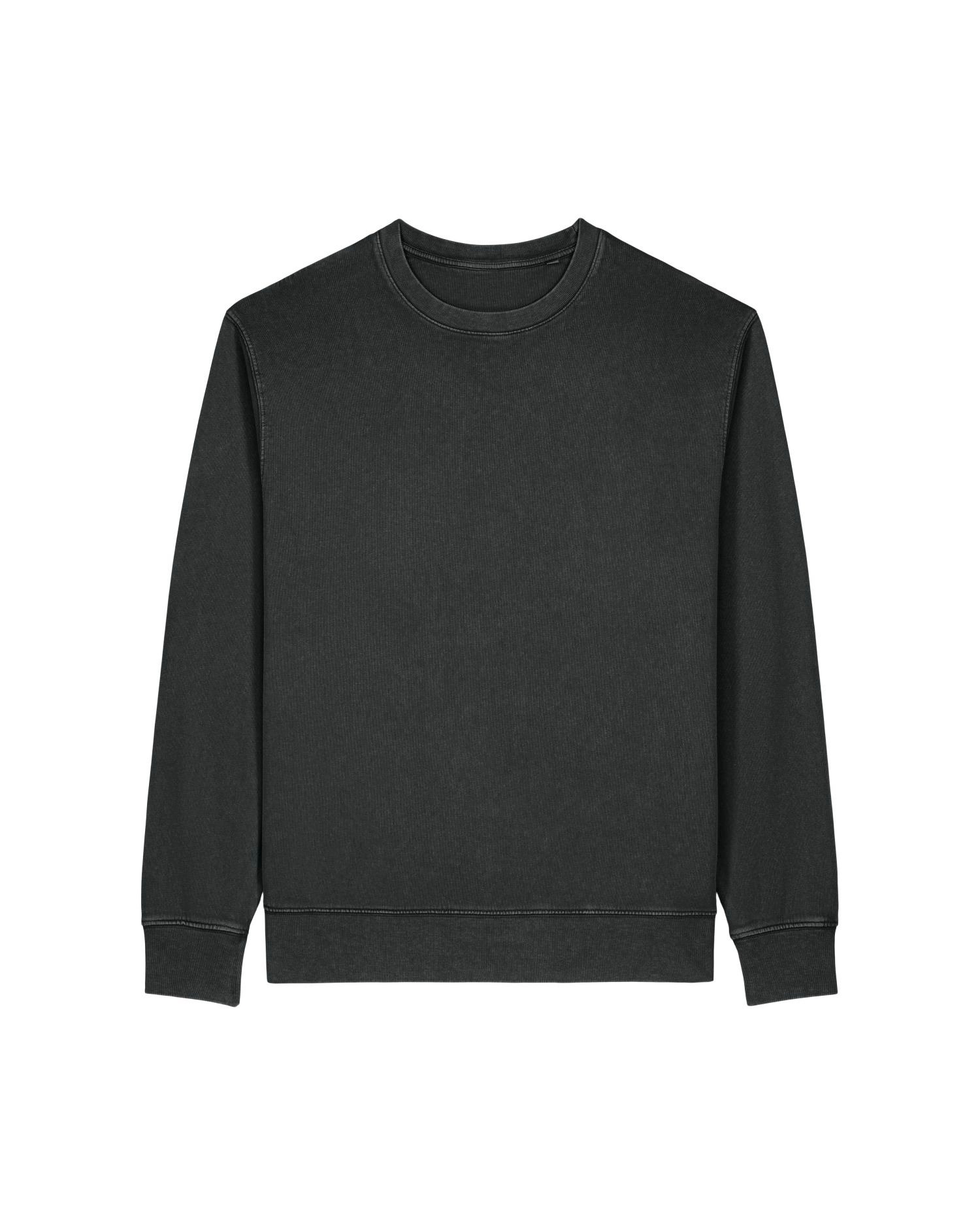 Matcher Vintage Sweatshirt G. Dyed Black Rock – Bild 5