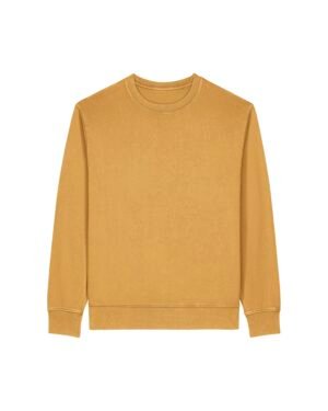 Matcher Vintage Sweatshirt G. Dyed Gold Ochre – Bild 5