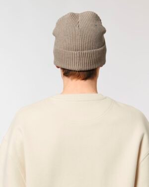 Fisherman Beanie  Heather Sand – Bild 3