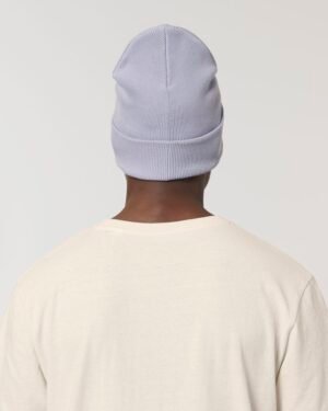 Rib Beanie  Lavender – Bild 4