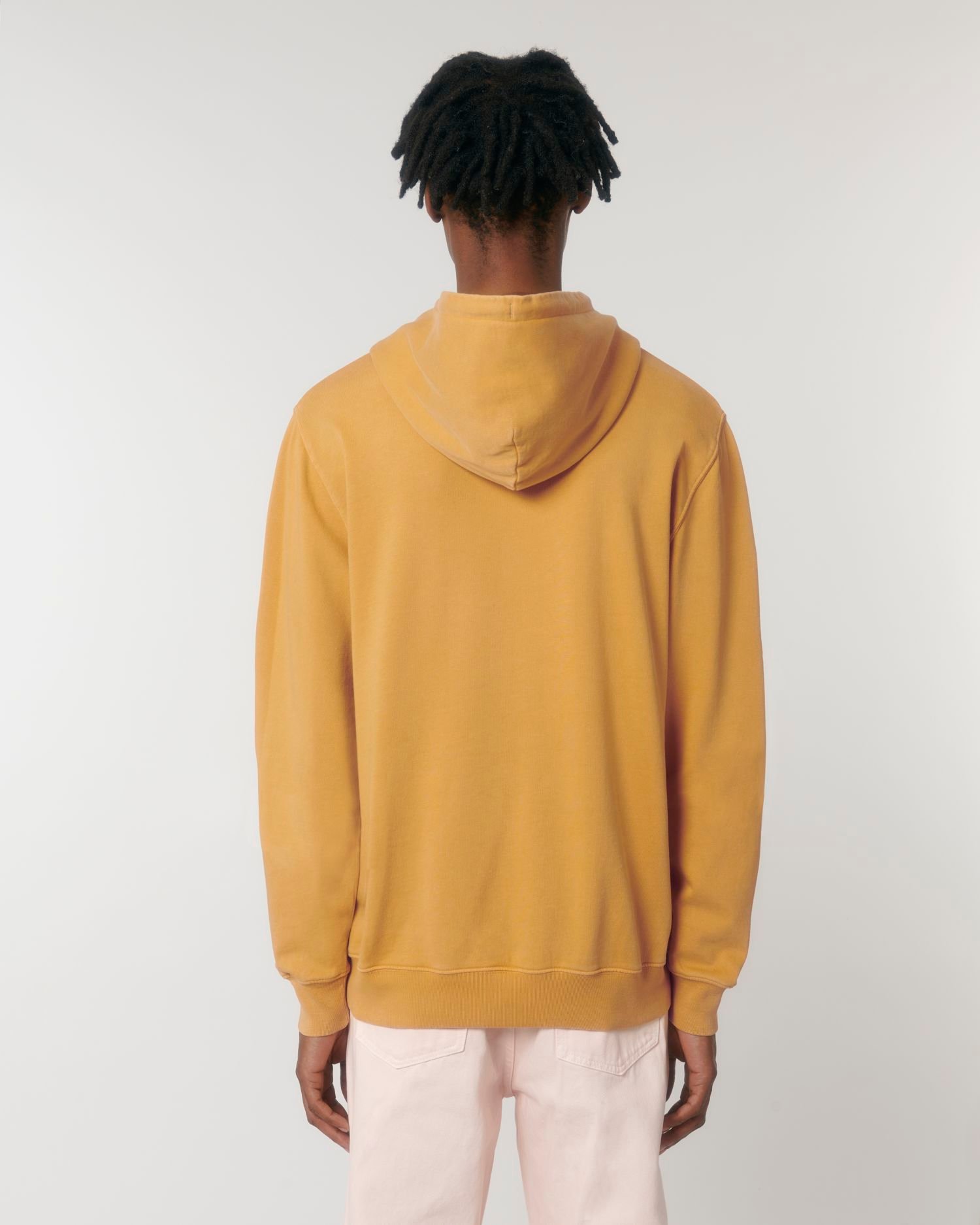 Archer Vintage Hoodie-Pullover G. Dyed Gold Ochre – Bild 3