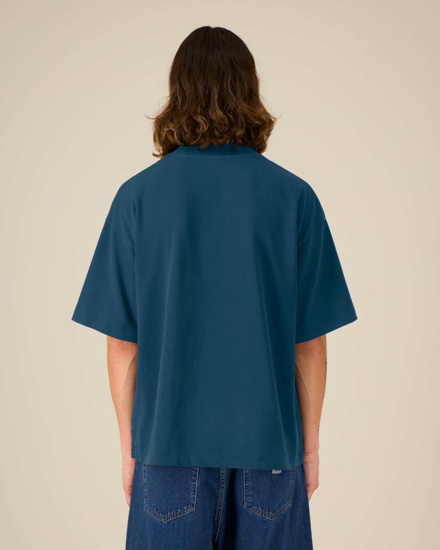Asher T-Shirt Deep Teal – Bild 3