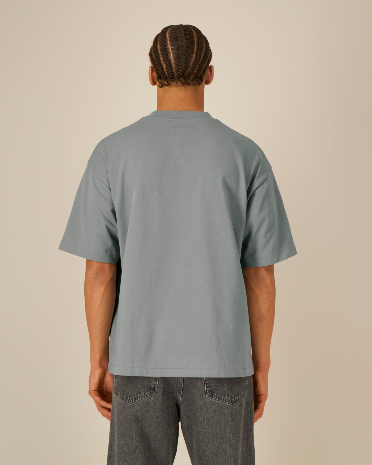 Asher T-Shirt Misty Grey – Bild 3