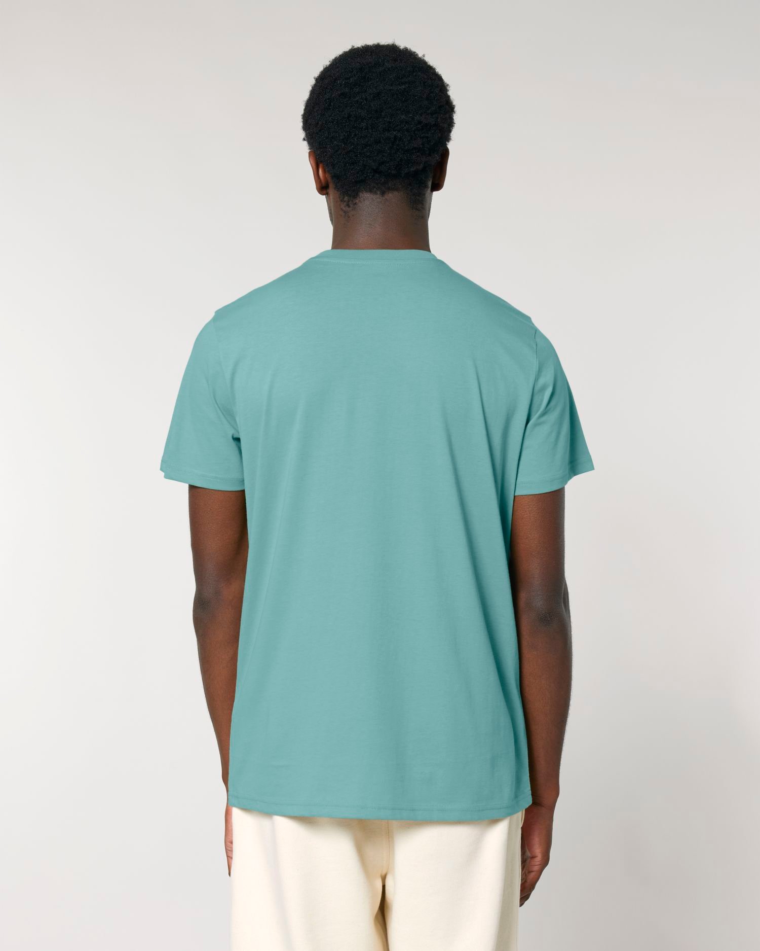 Crafter T-Shirt Teal Monstera – Bild 3