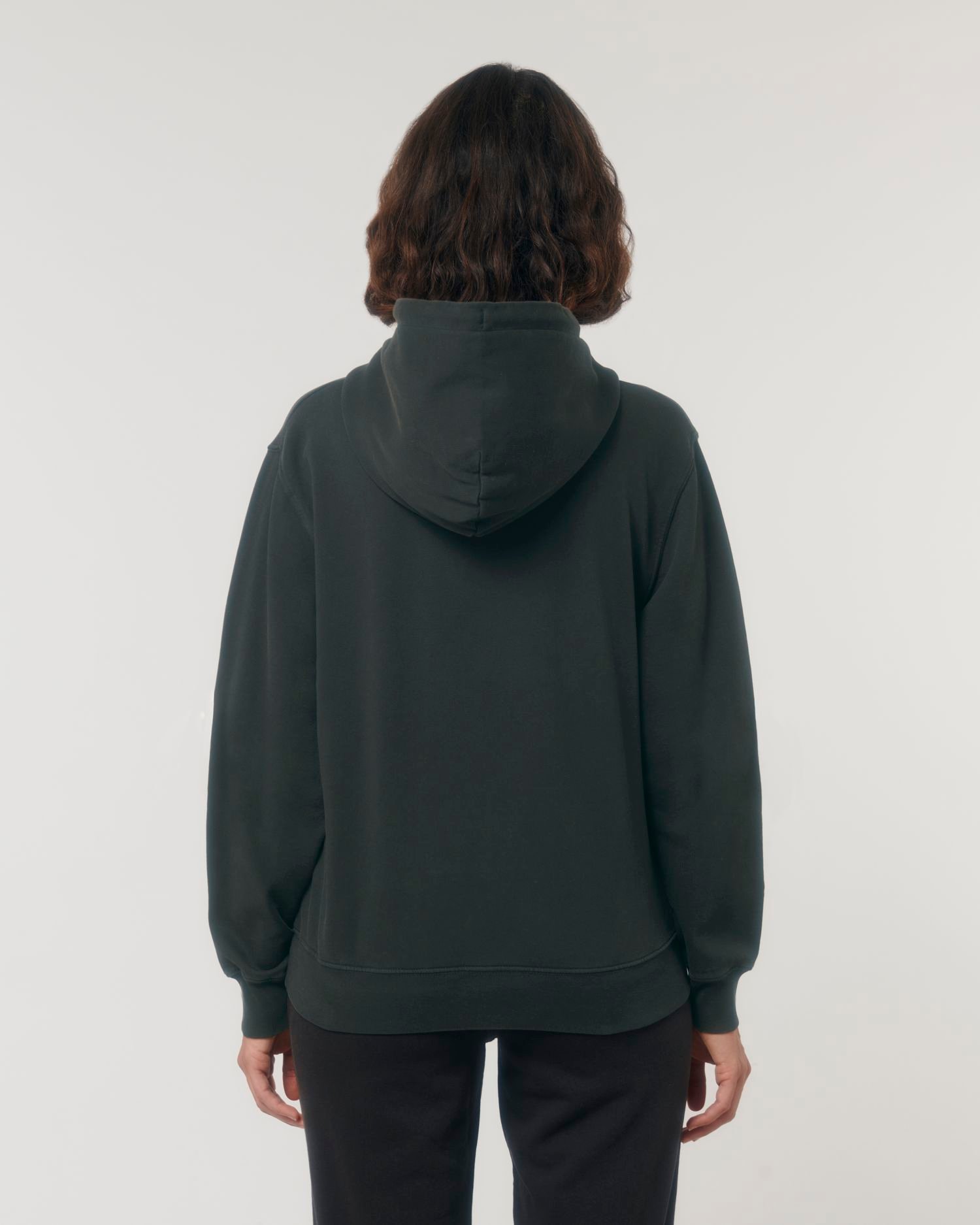 Archer Vintage Hoodie-Pullover G. Dyed Black Rock – Bild 4