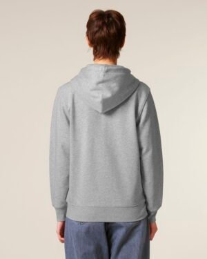 Connector 2.0 ZIP-Hoodie Heather Grey – Bild 4