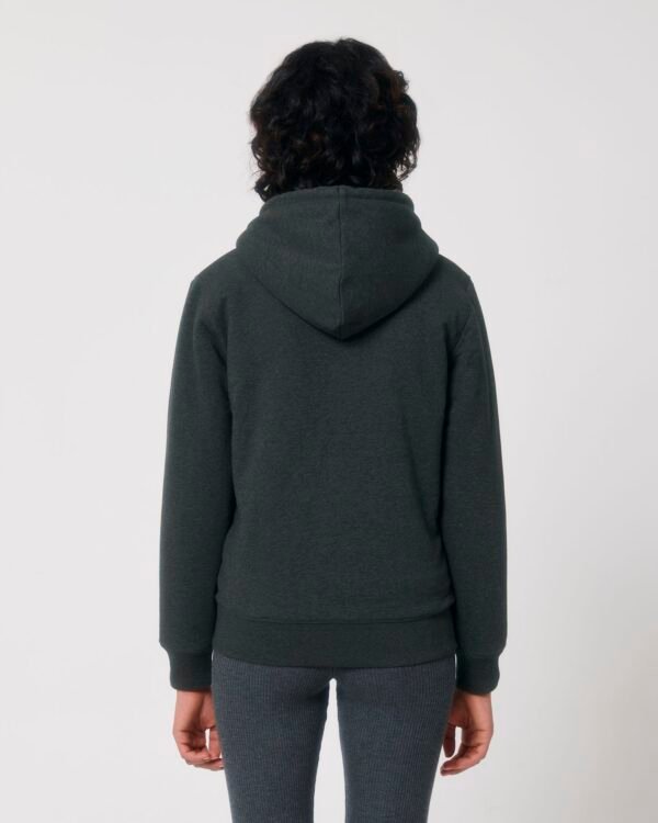 Hygger Sherpa ZIP-Hoodie Dark Heather Grey
