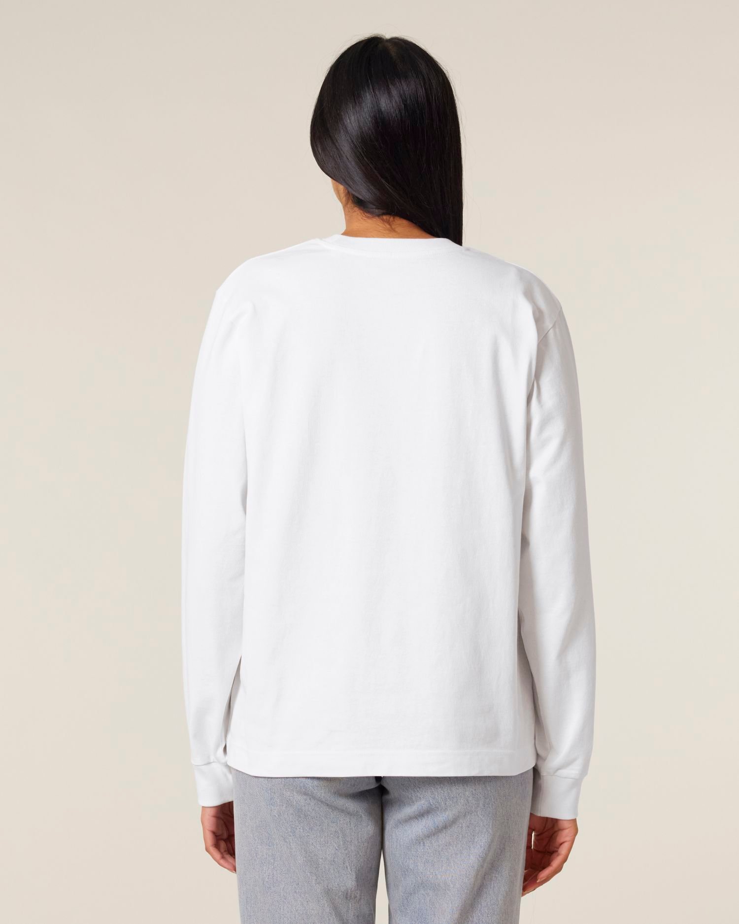 Freestyler Long Sleeve T-Shirt White – Bild 4