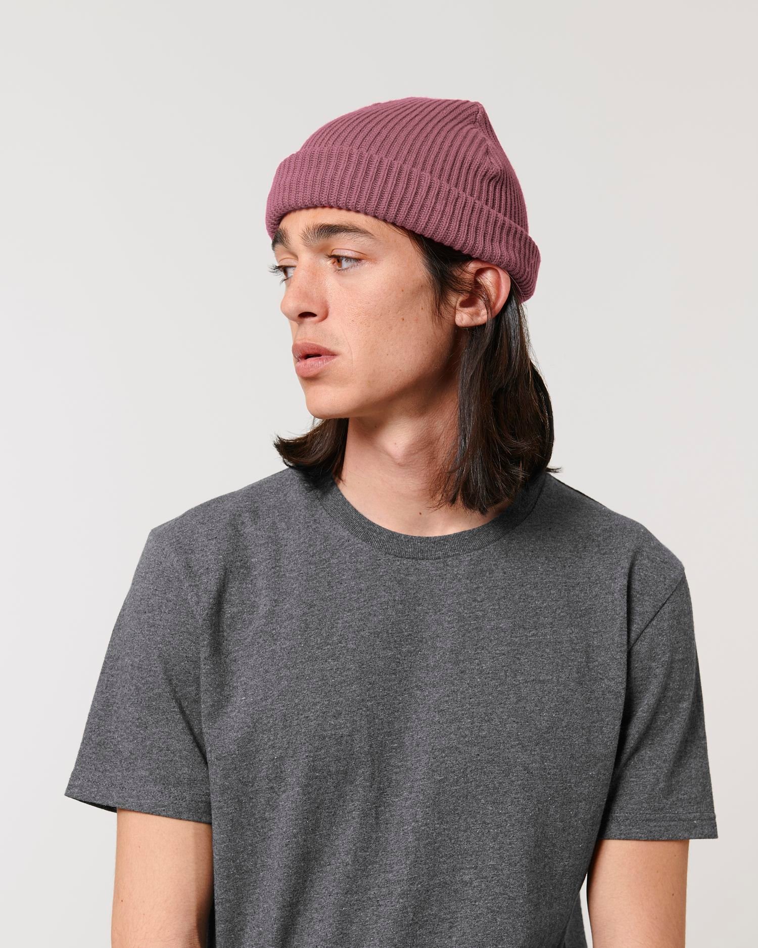Fisherman Beanie  Hibiscus Rose – Bild 1