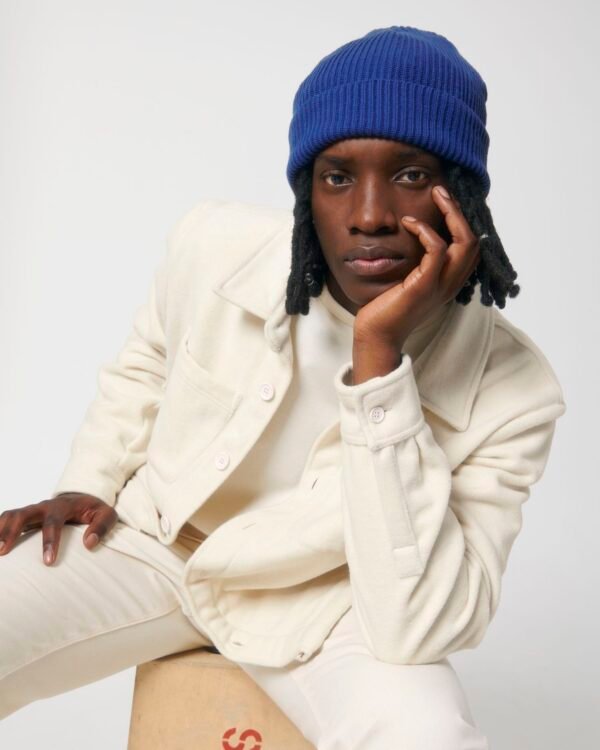 Fisherman Beanie  Worker Blue