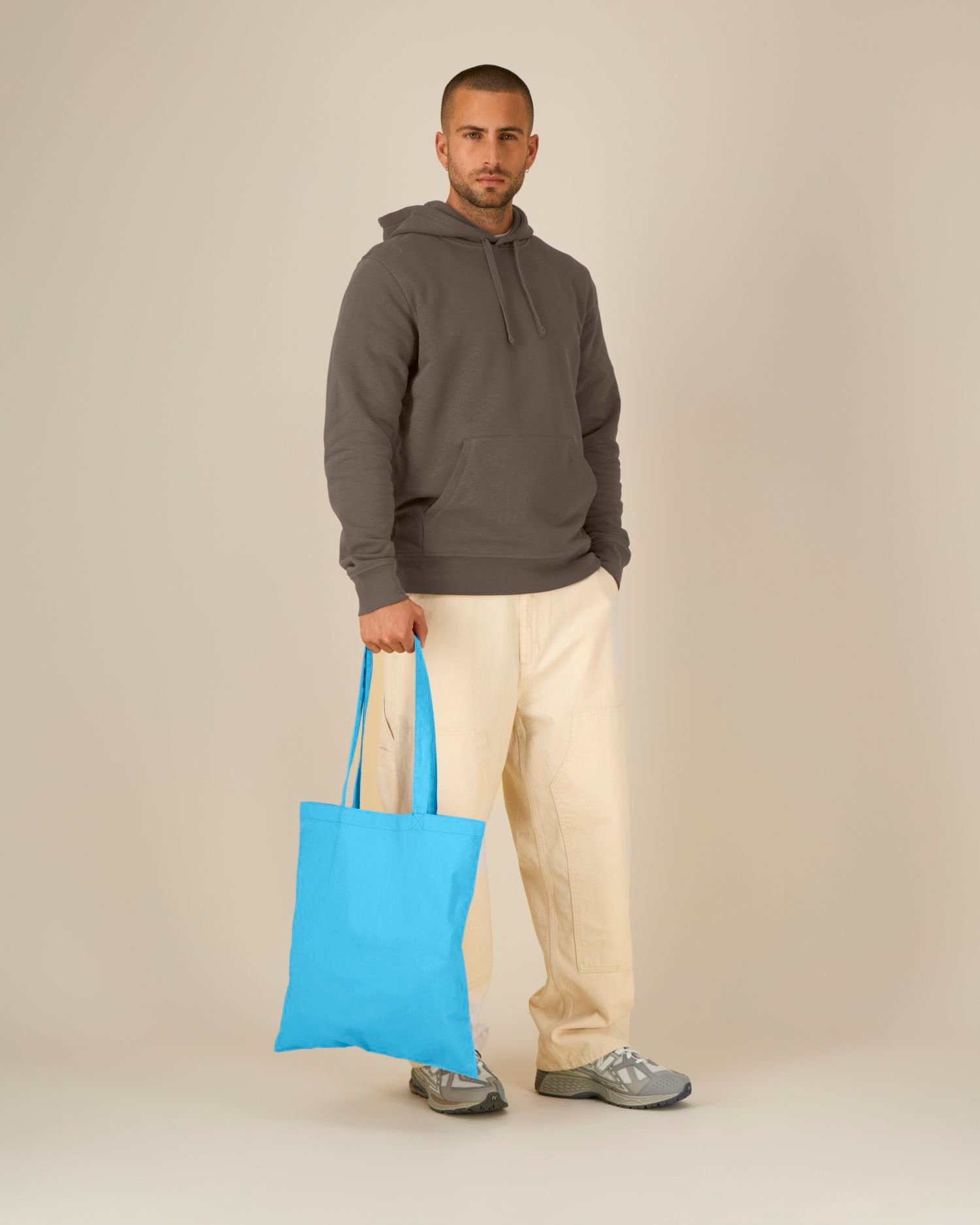 Light Tote Bag Tasche Aqua Blue – Bild 1