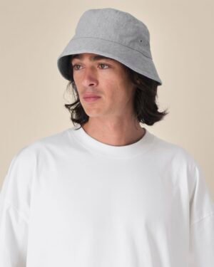 Bucket Hat  Heather Grey