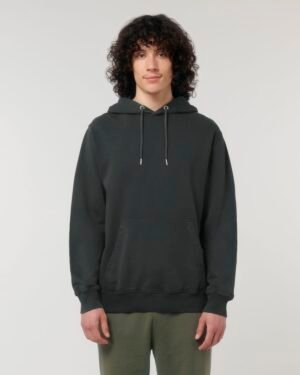 Archer Vintage Hoodie-Pullover G. Dyed Black Rock