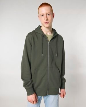Cultivator 2.0 ZIP-Hoodie Khaki – Bild 2