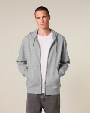 Connector 2.0 ZIP-Hoodie Heather Grey