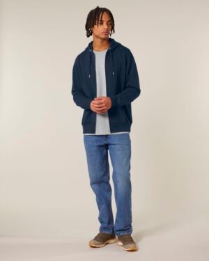 Connector 2.0 ZIP-Hoodie French Navy – Bild 2