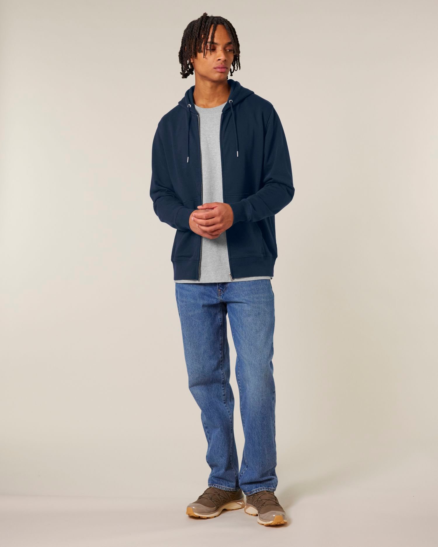 Connector 2.0 ZIP-Hoodie French Navy – Bild 2