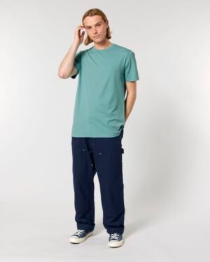 Crafter T-Shirt Teal Monstera