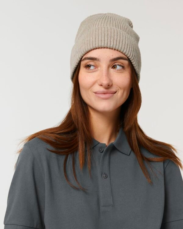 Fisherman Beanie  Heather Sand