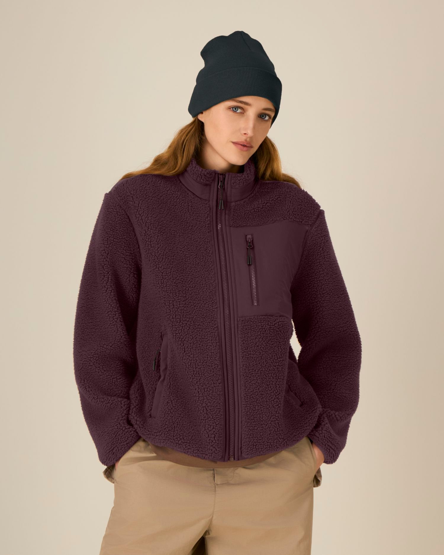 Rib Beanie  Black – Bild 1