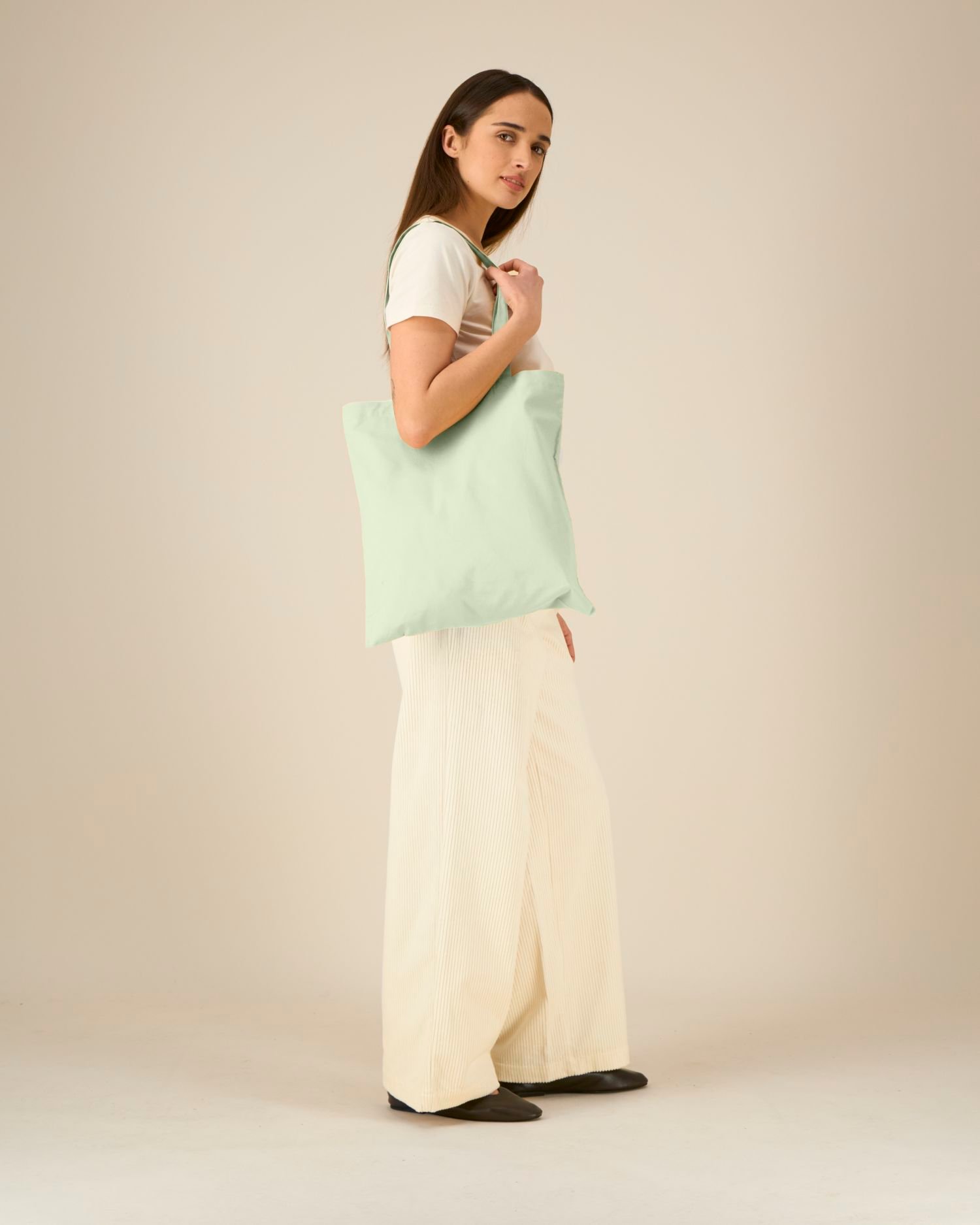 Light Tote Bag Tasche Stem Green – Bild 1