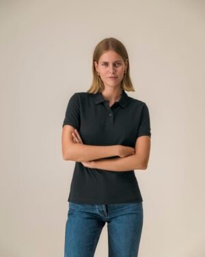 Stella Coaster Polo-Shirt Black – Bild 1