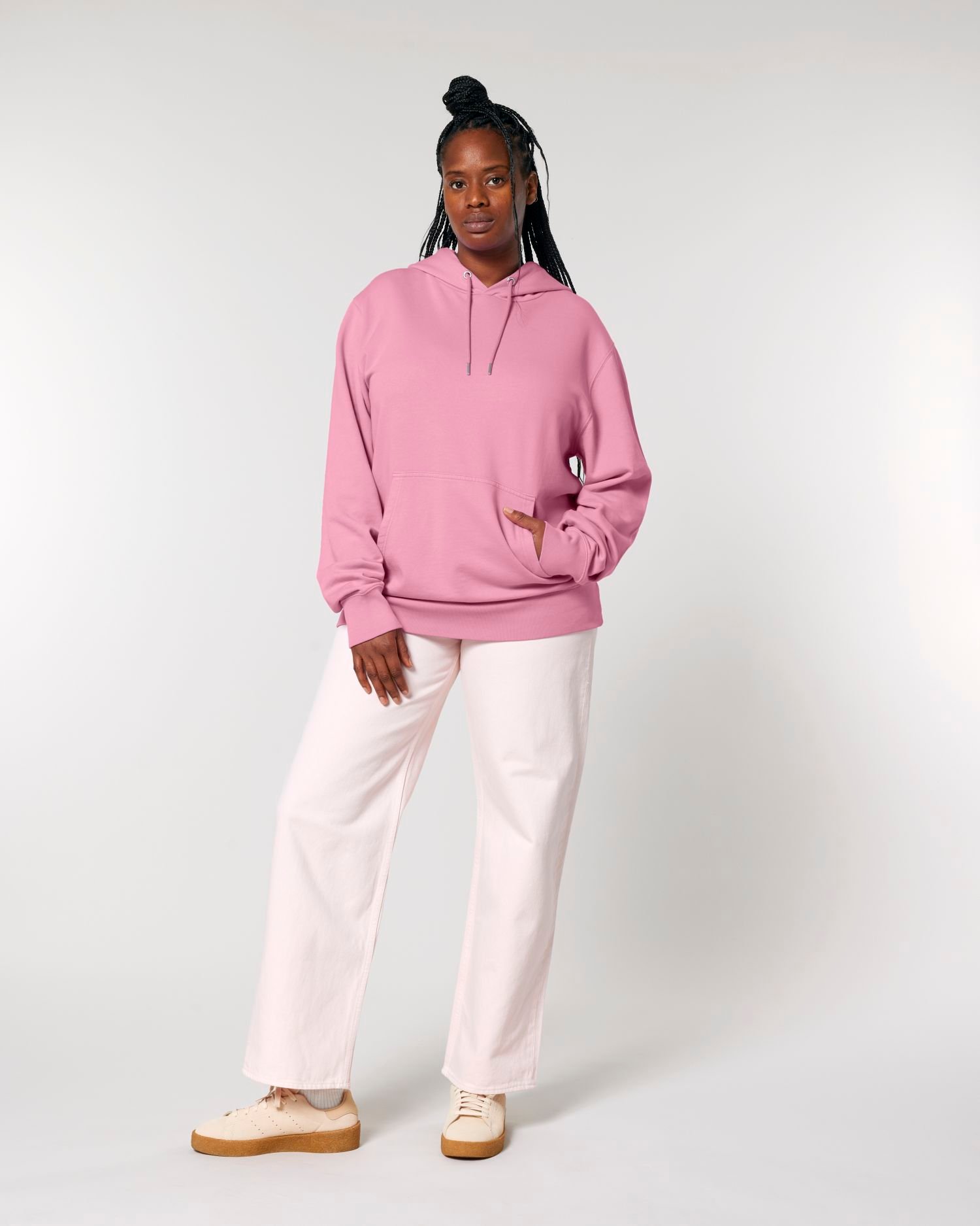 Archer Vintage Hoodie-Pullover G. Dyed Bubble Pink – Bild 2