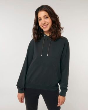 Archer Vintage Hoodie-Pullover G. Dyed Black Rock – Bild 2