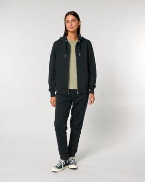 Cultivator 2.0 ZIP-Hoodie Black – Bild 2