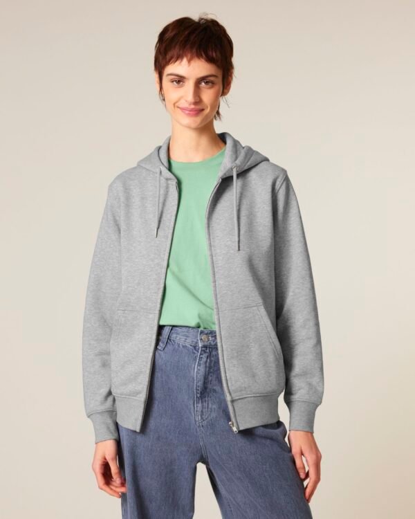 Connector 2.0 ZIP-Hoodie Heather Grey