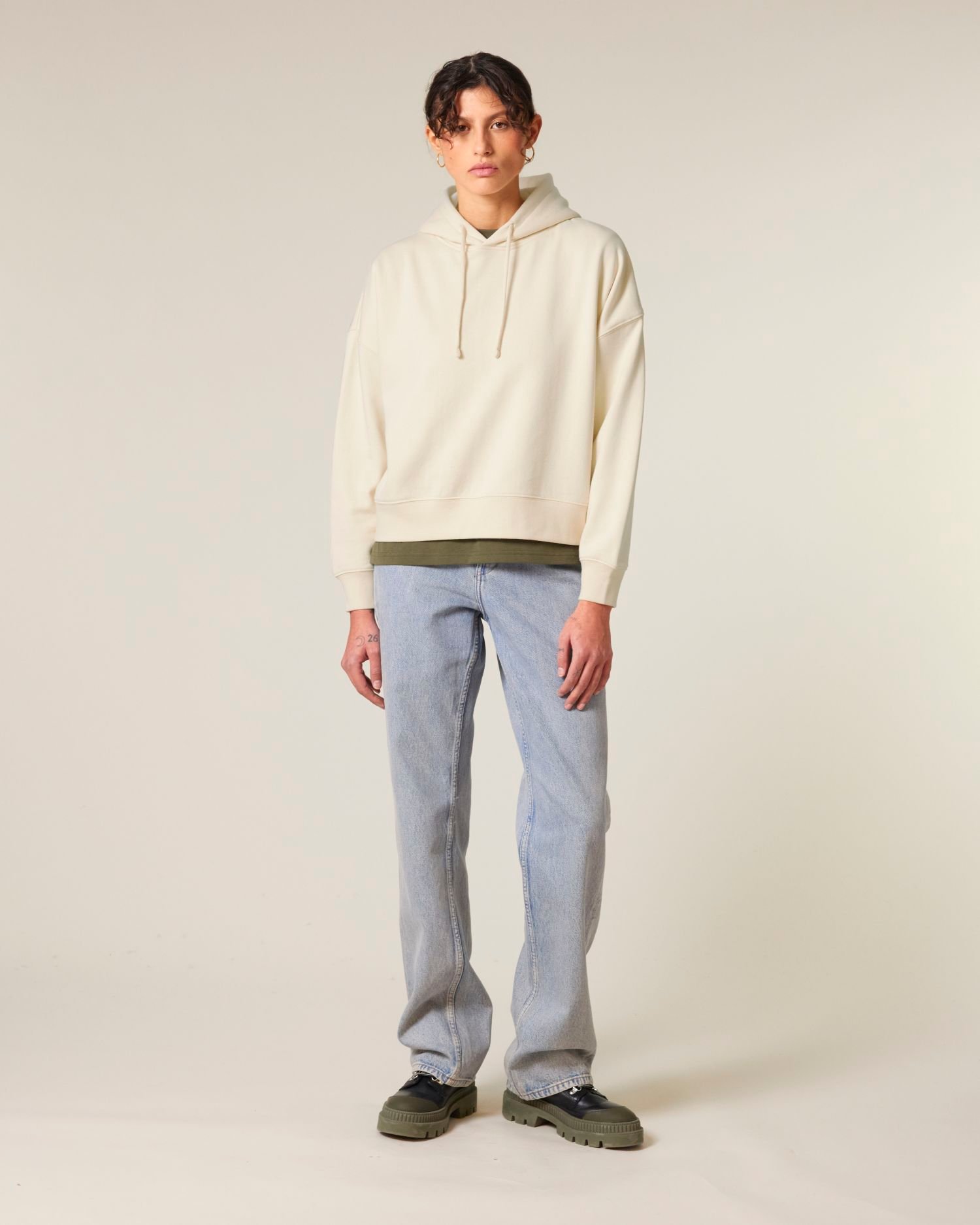 Stella Nora Hoodie-Pullover Natural Raw
