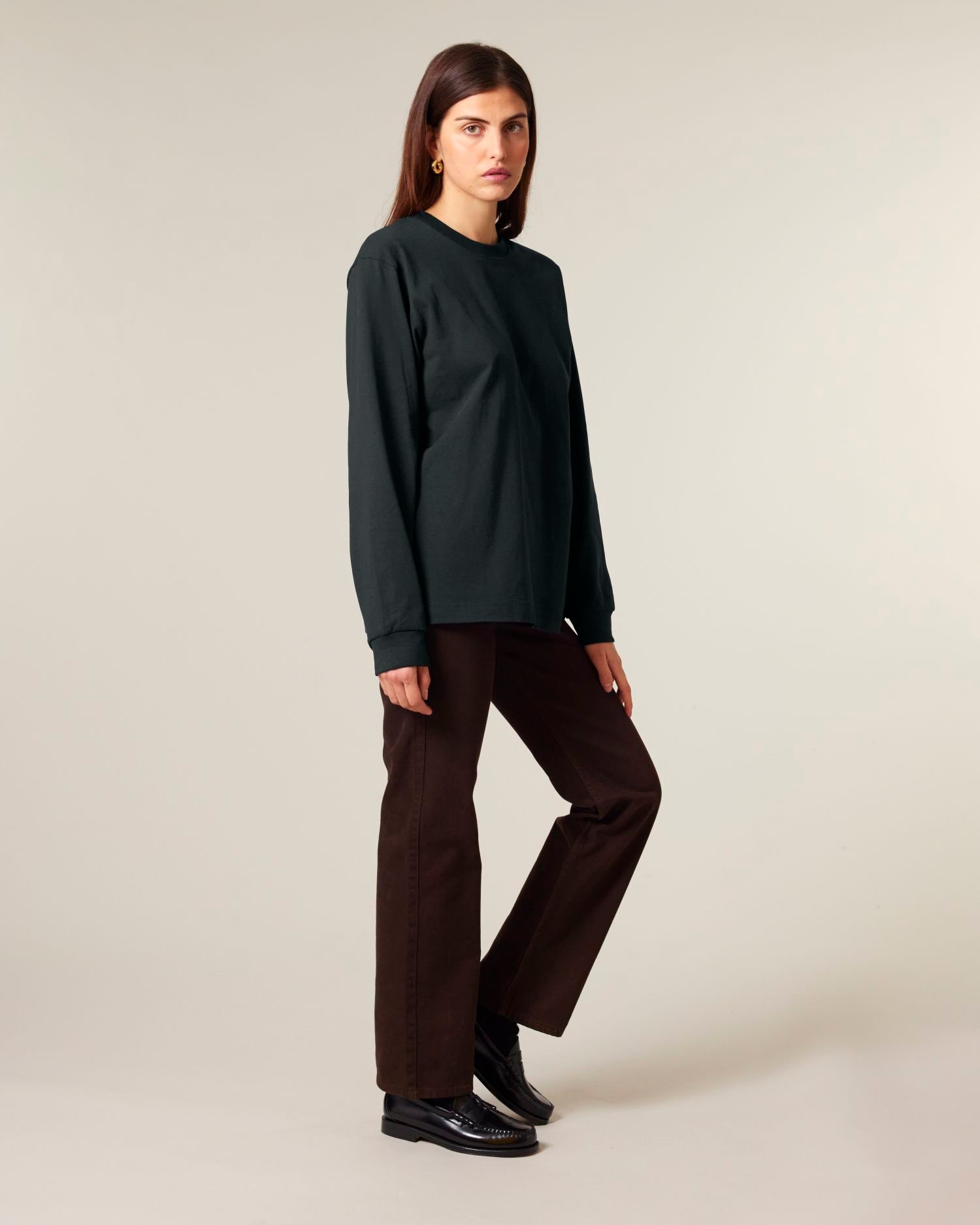 Freestyler Long Sleeve T-Shirt Black – Bild 2