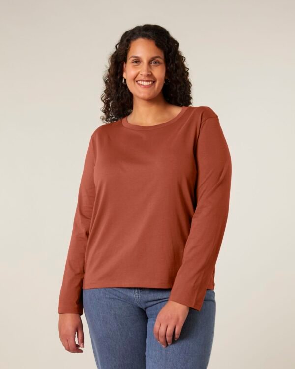 Stella Muser Long Sleeve T-Shirt Heritage Brown